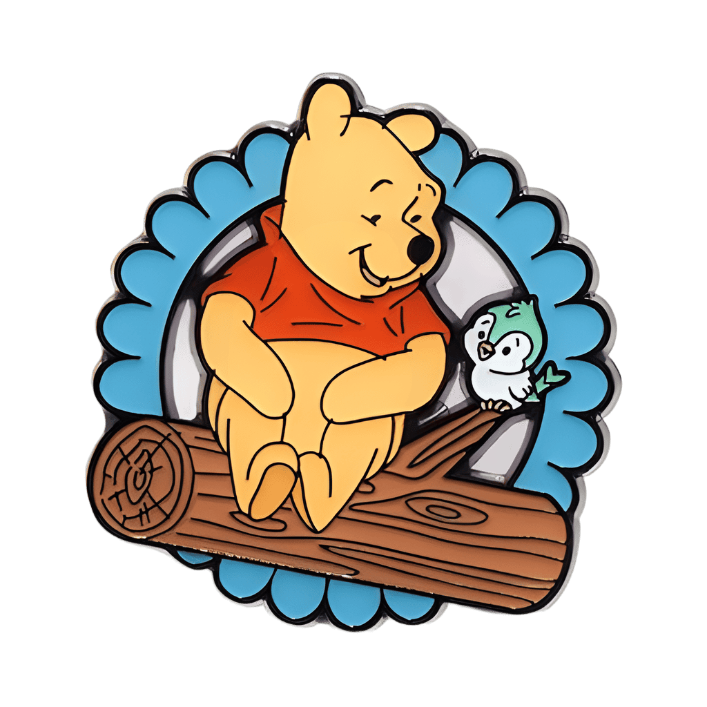 Pooh with Bird Disney pin
