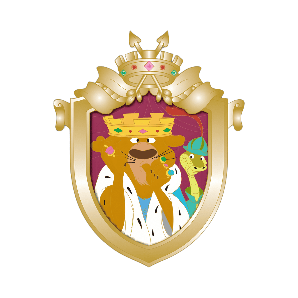 Prince John & Sir Hiss Disney pin