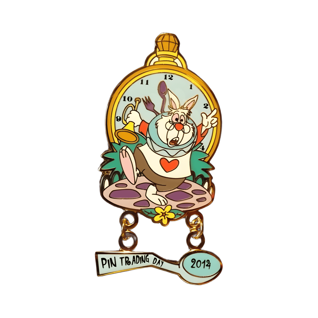 White Rabbit Disney pin