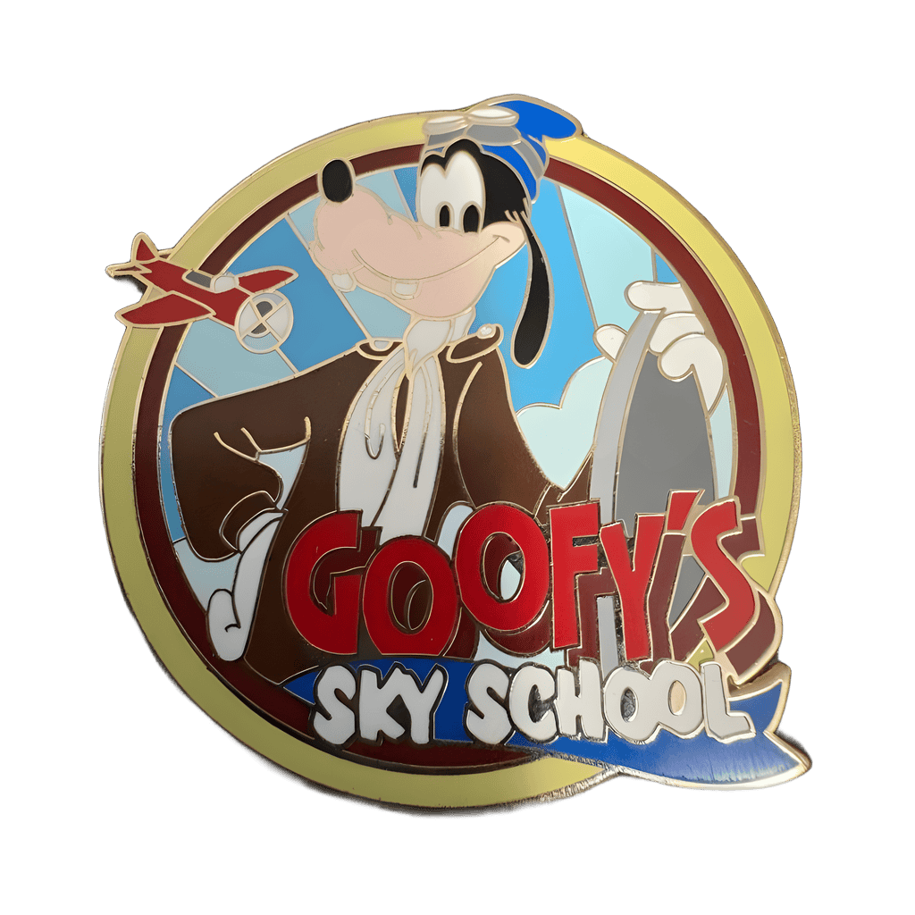 Travel Agent Goofy's Sky School Disney pin