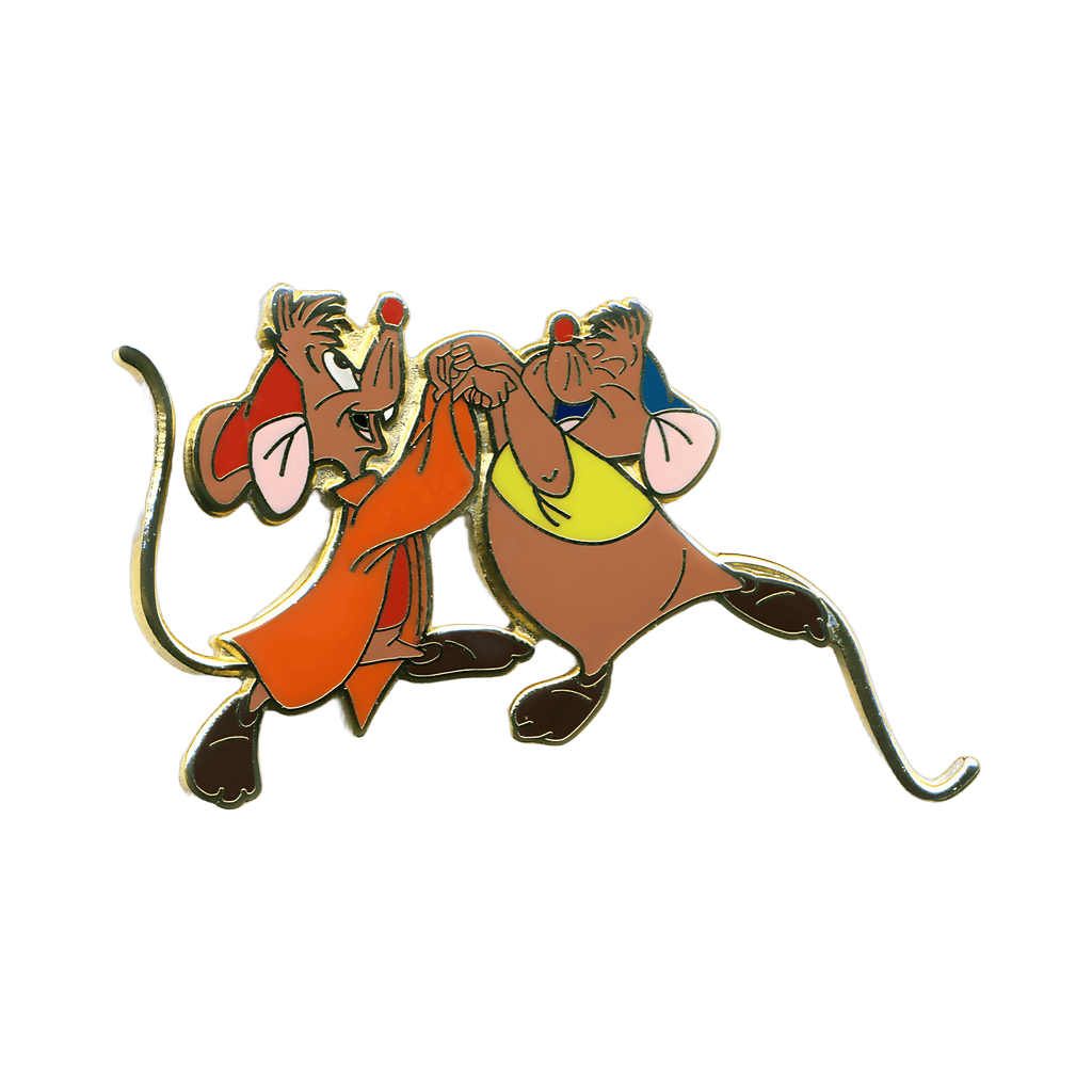 Gus & Jaq Dancing Disney pin