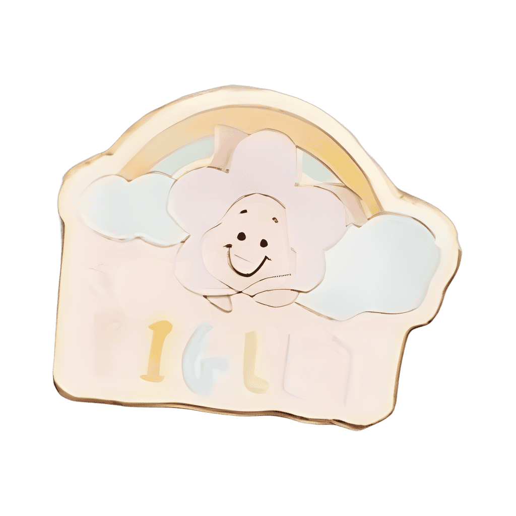 Piglet in Clouds Disney pin