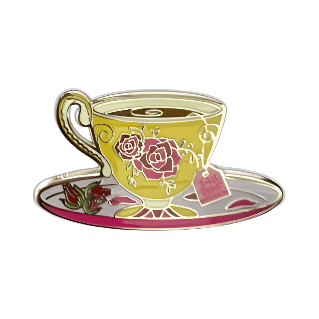 January - Belle - Teacup Disney pin