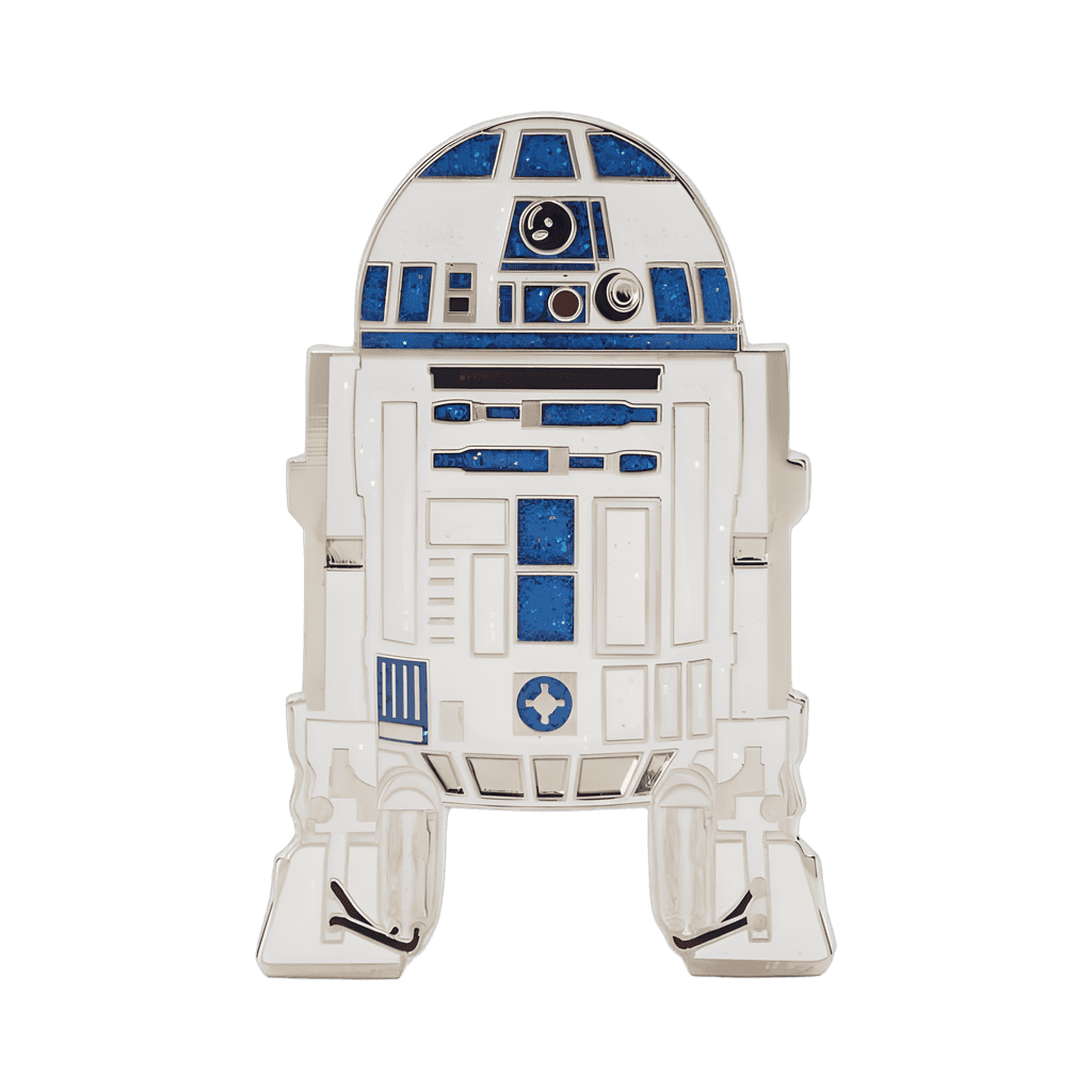 R2-D2 Glitter Disney pin