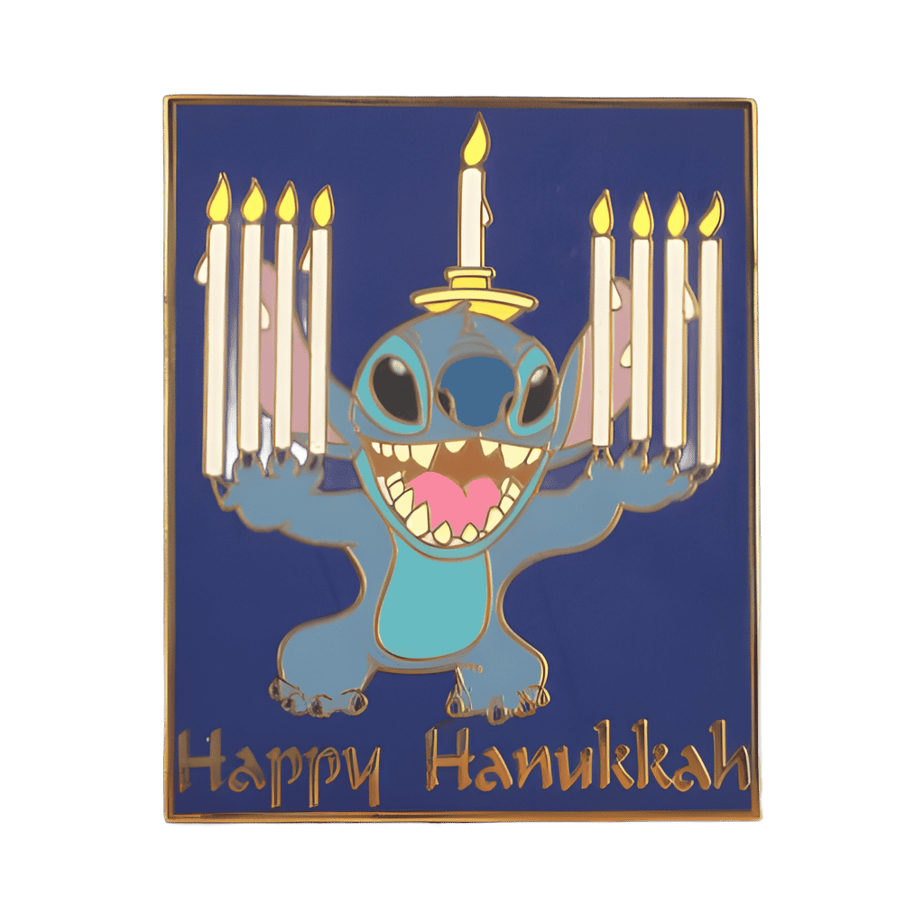 Stitch - Hanukkah 2004 Disney pin