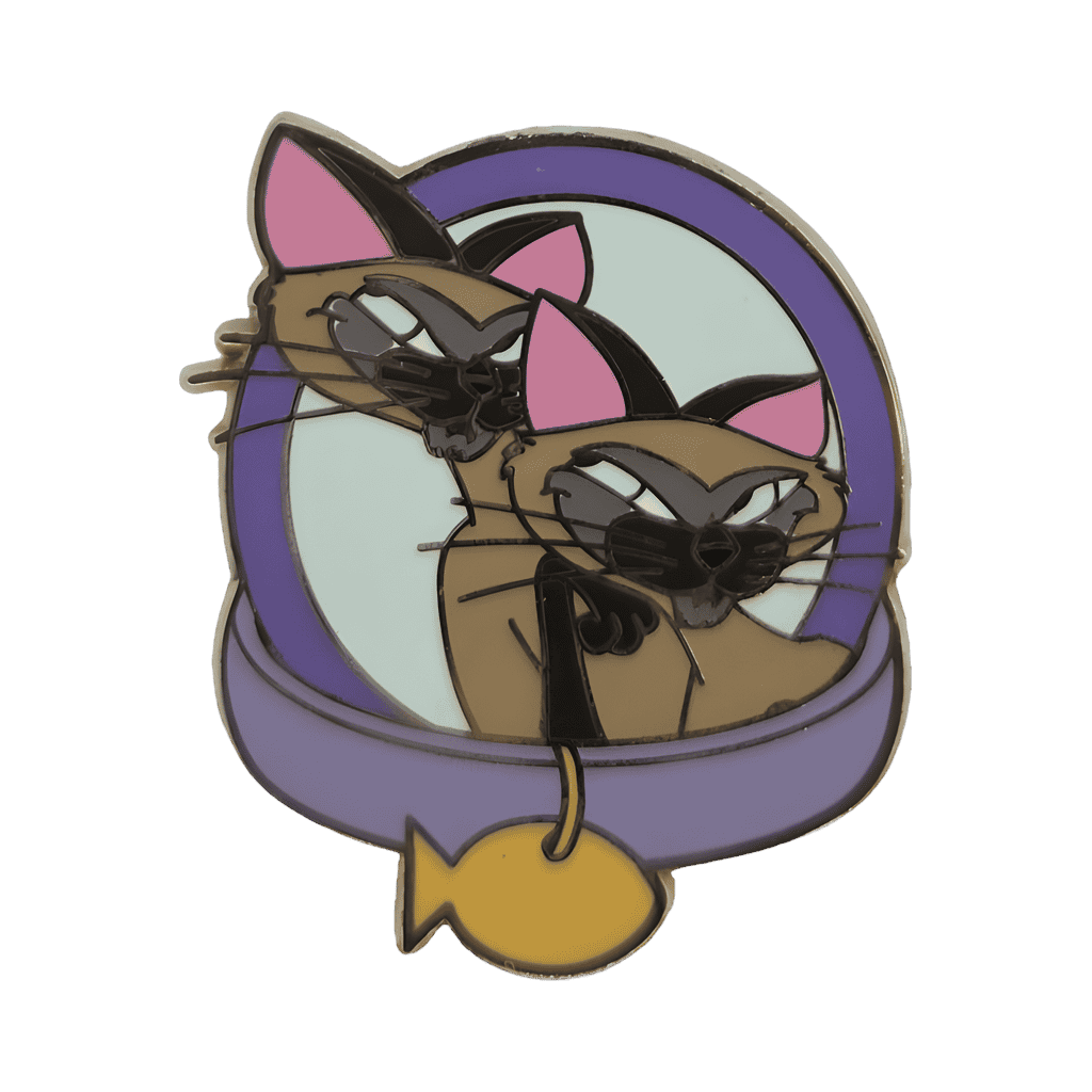 Si and Am Disney pin