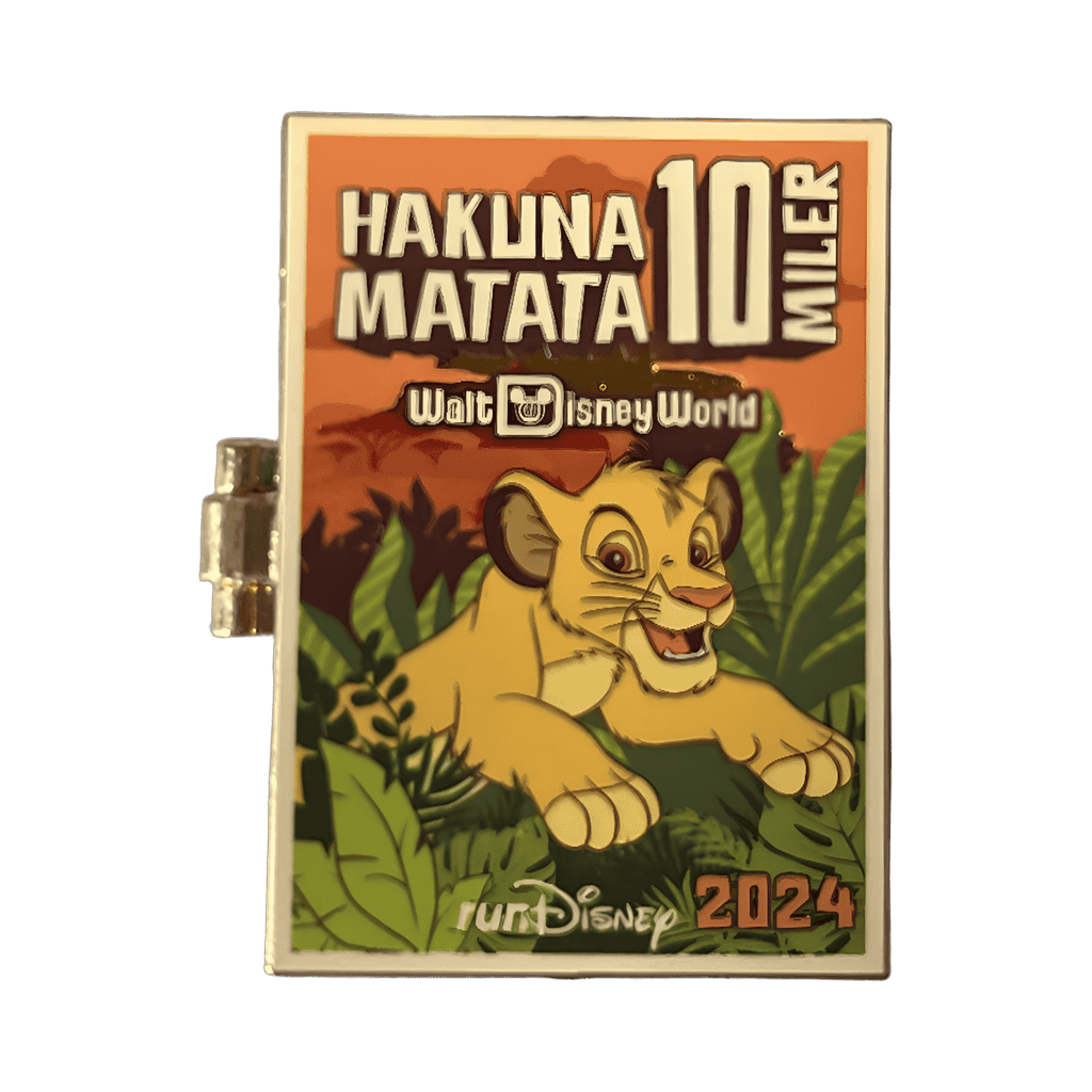 10 miler I did it Disney pin