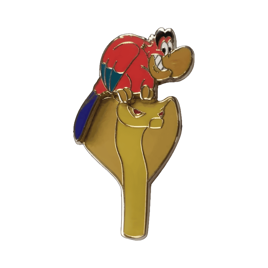 Iago on Staff Disney pin