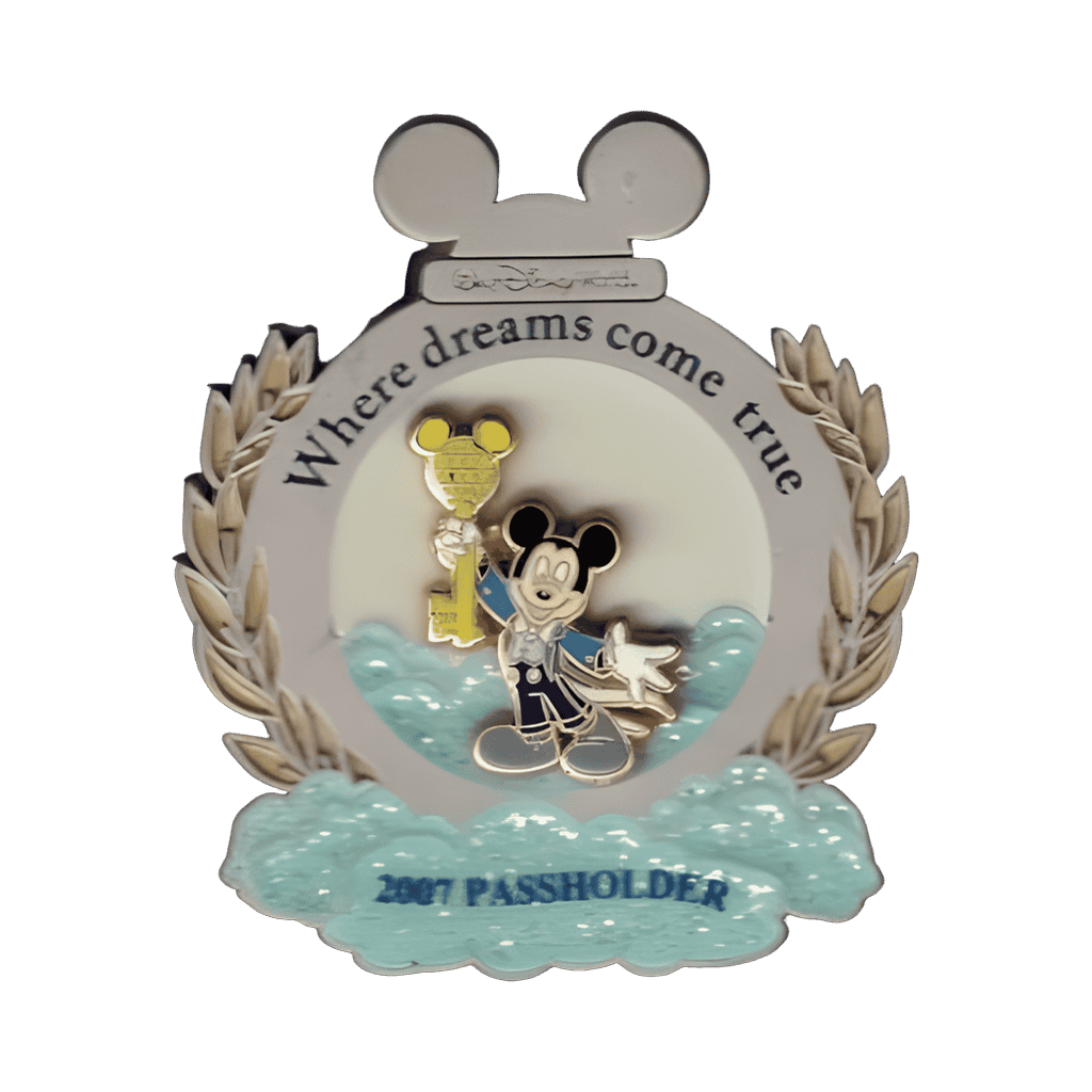 WDW 2007 - Where Dreams Come True - Mickey Mouse Disney pin