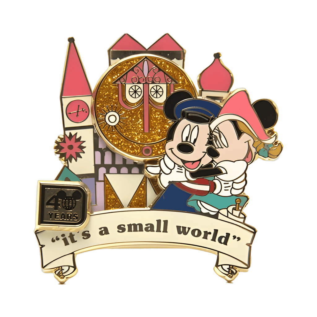 It's a Small World Disney pin