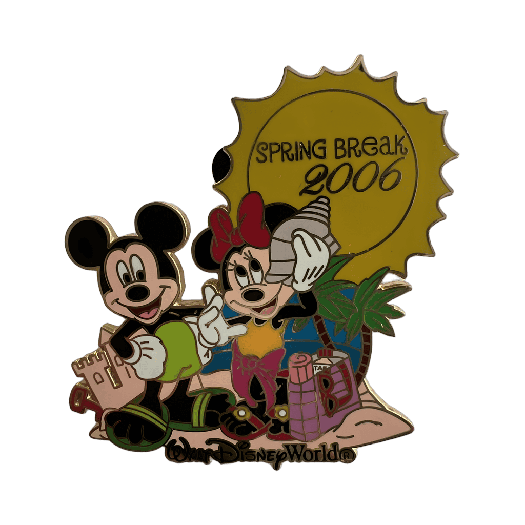 Spring Break 2006 - Mickey & Minnie Disney pin