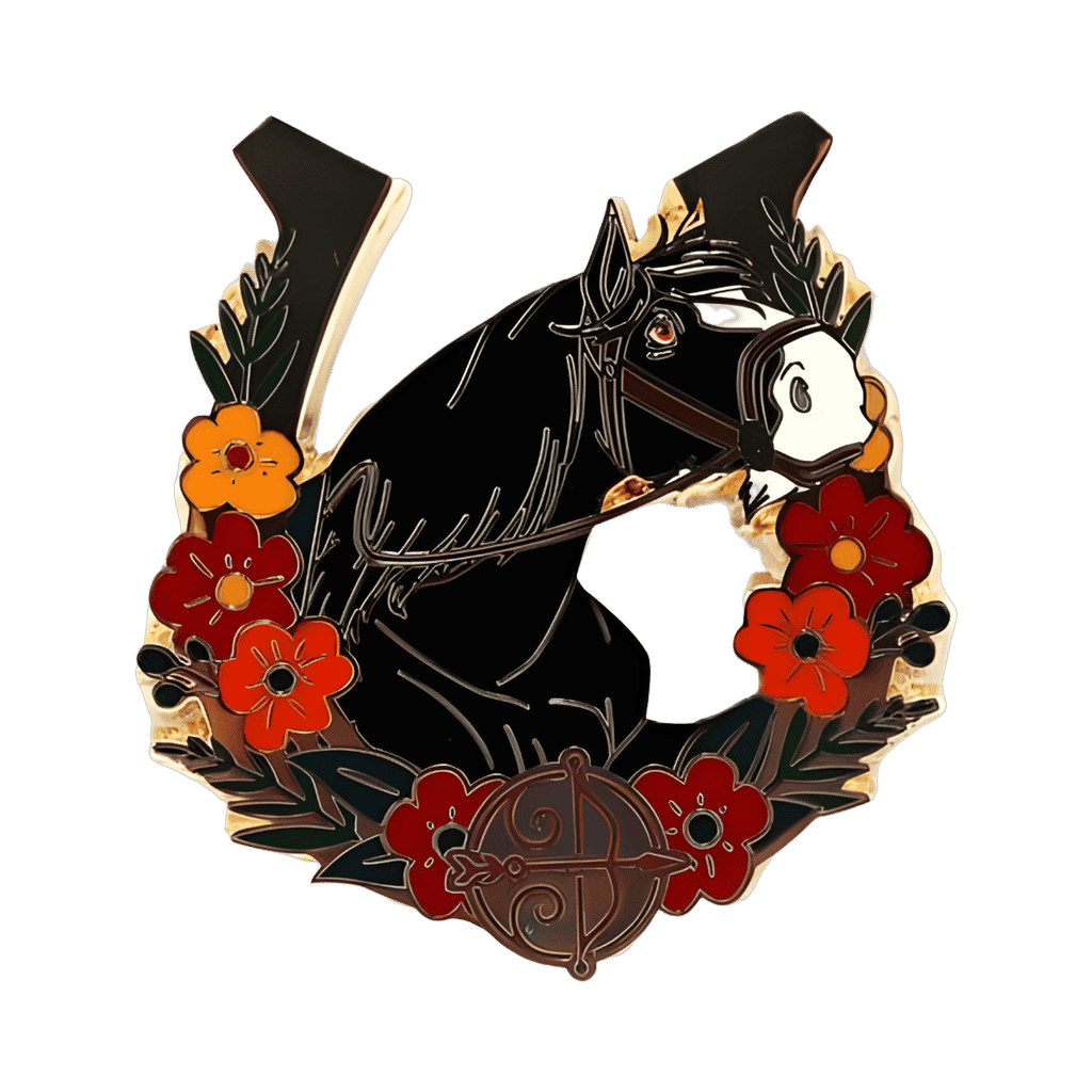 Angus Princess Horse Disney pin