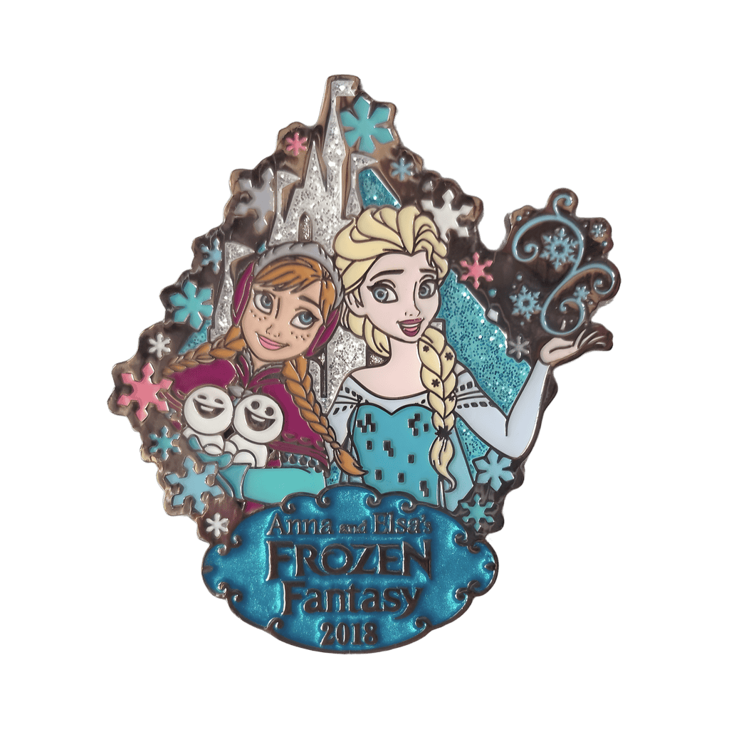 Anna and Elsa's Frozen Fantasy 2018 Disney pin