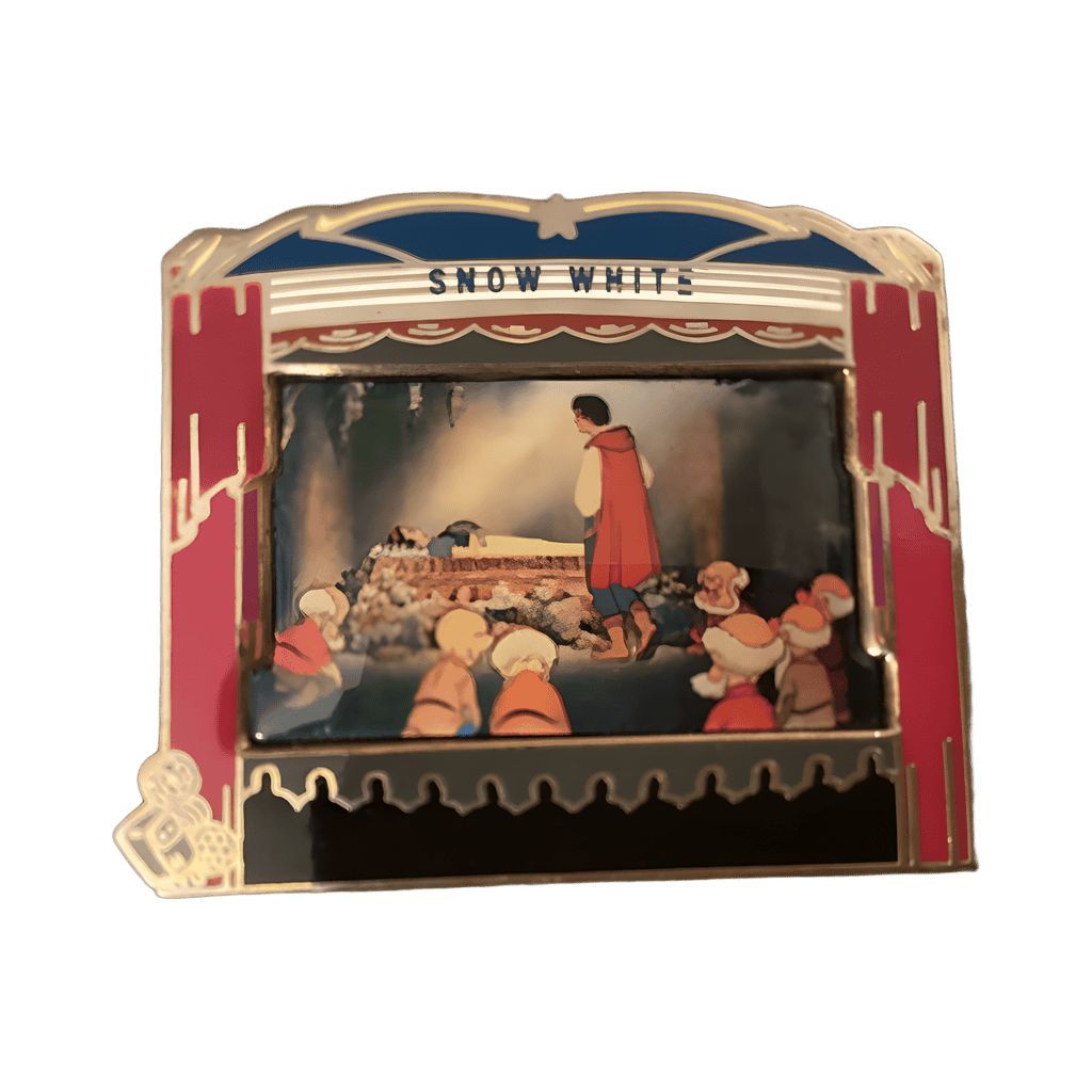 Snow White Theater scene Disney pin