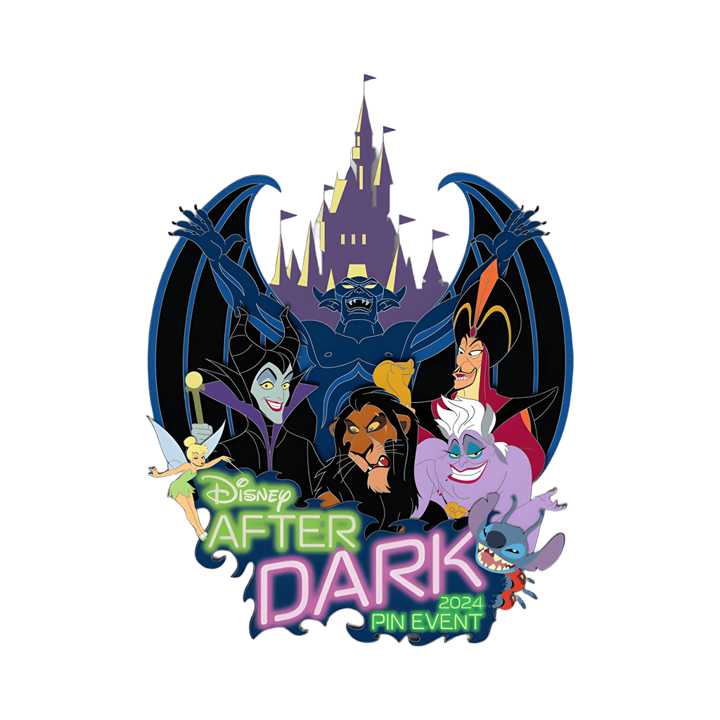 Jumbo Disney After Dark Celebration Logo Disney pin