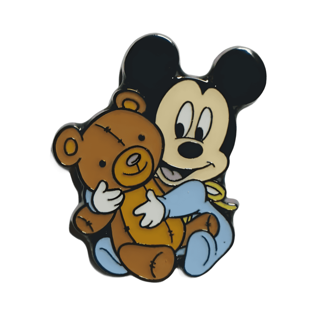 Mickey Mouse with Teddy Bear Disney pin