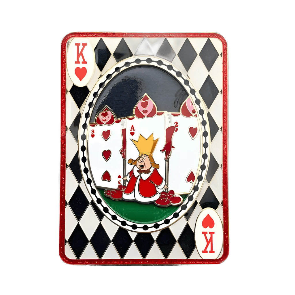 The Timid King of Hearts - On Alert! Disney pin