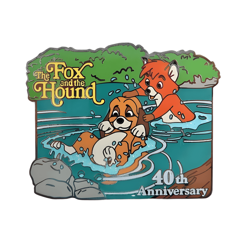 Fox and the Hound Disney pin