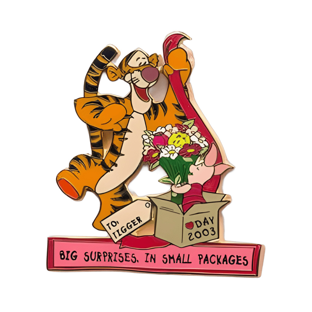 Tigger & Piglet - Big Surprises in Small Packages Disney pin