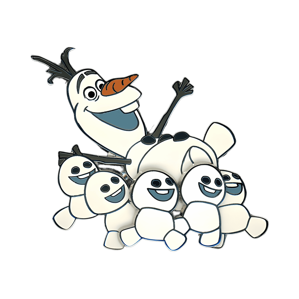 Olaf with Snowgies Disney pin