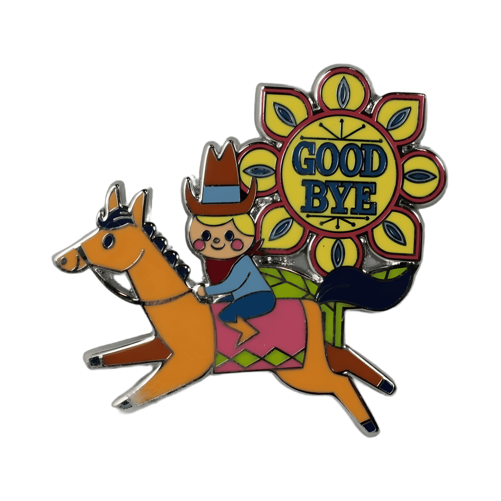 American Cowboy - Good Bye Disney pin