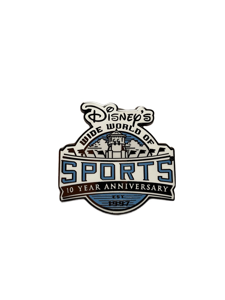 Disney’s Wide World of Sports 10 Year Anniversary Est 1997 Disney pin