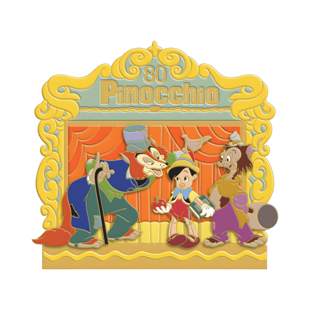Pinocchio & Honest John & Gideon Disney pin