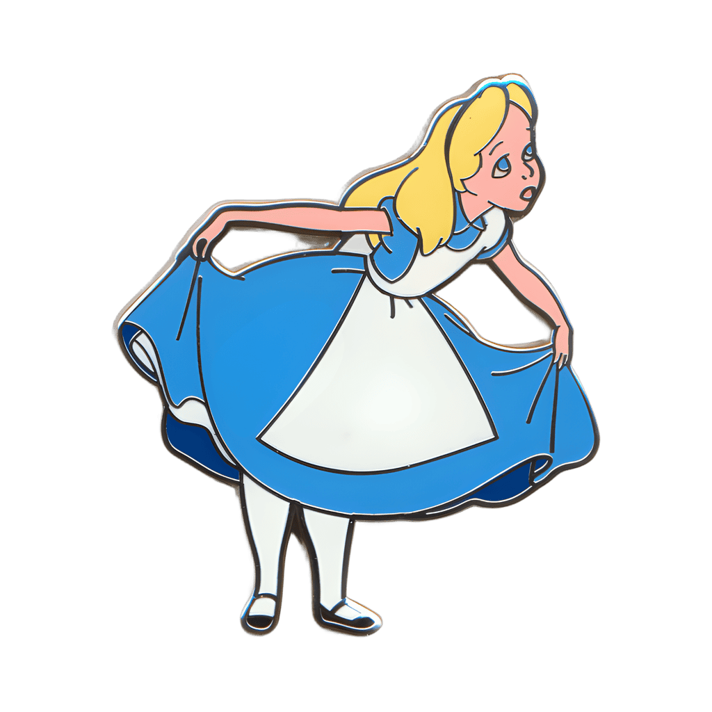 Alice in wonderland Disney pin