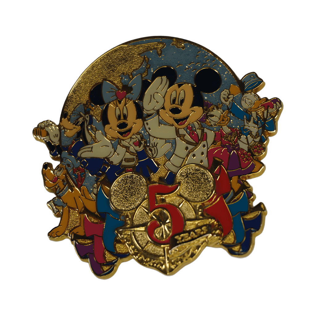 5th Anniversary Group Disney pin