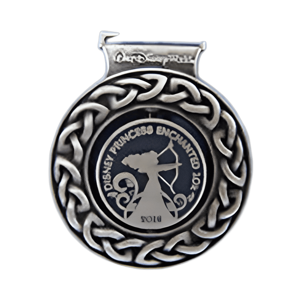 Princess Enchanted 10K Medal - Merida Disney pin