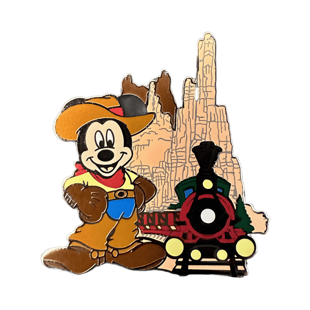 Mickey Mouse Big Thunder Mountain Railroad Disney pin