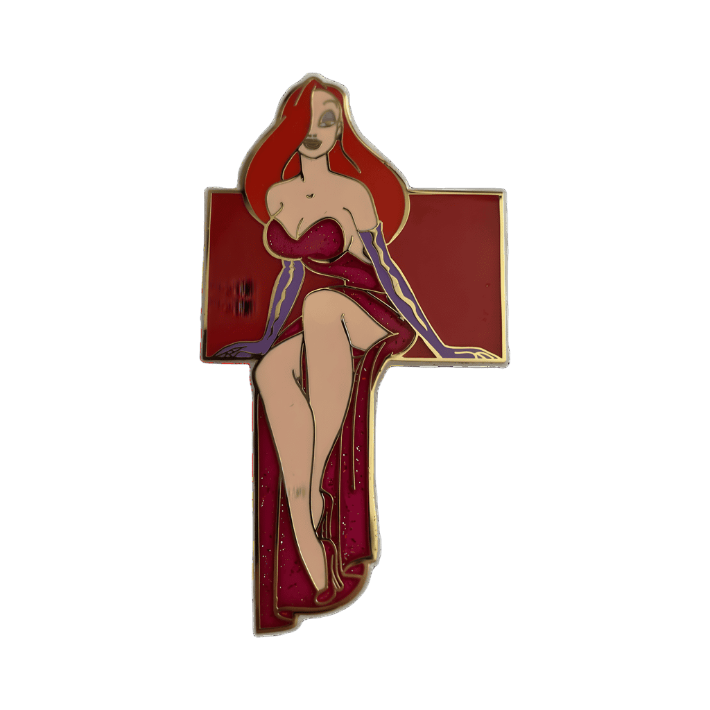Jessica Rabbit Seated Disney pin