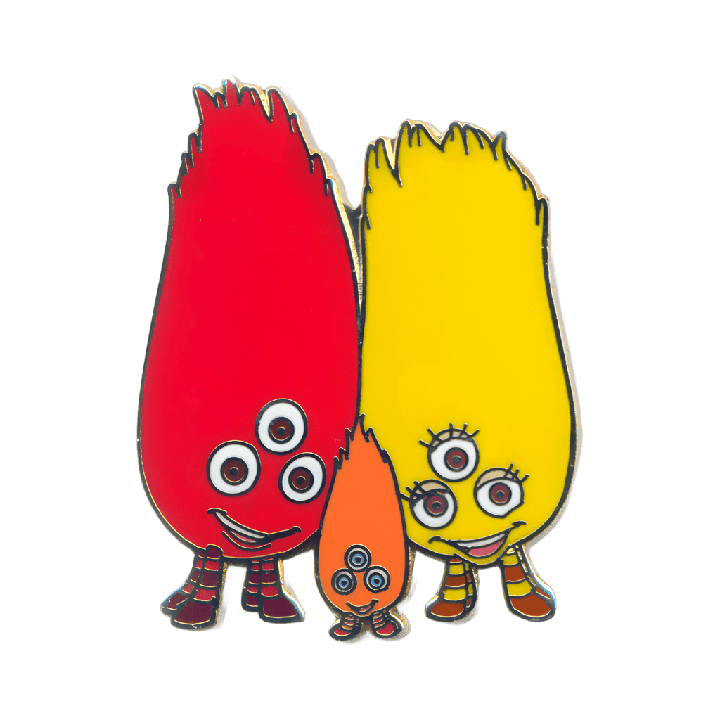 Aliens Kirby, Melvin and Tina Disney pin