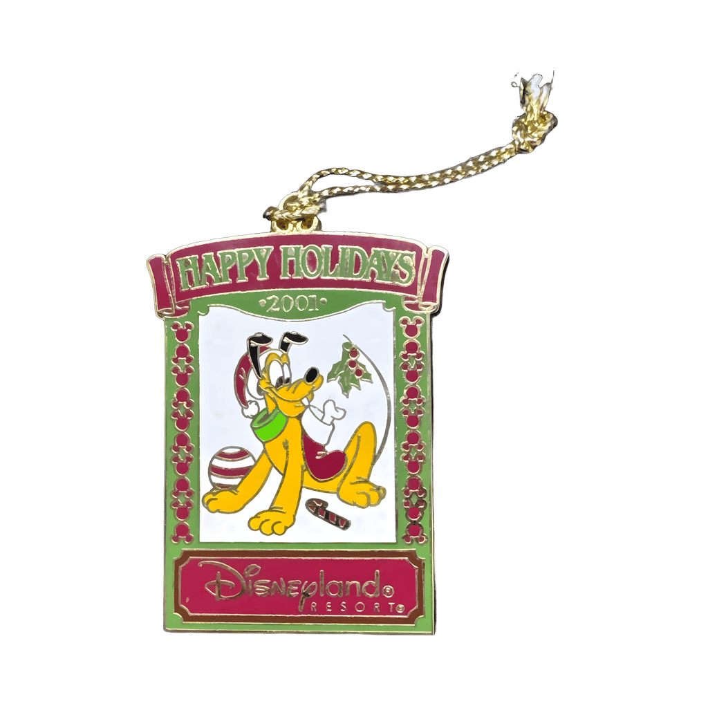 Pluto Gift Tag Disney pin