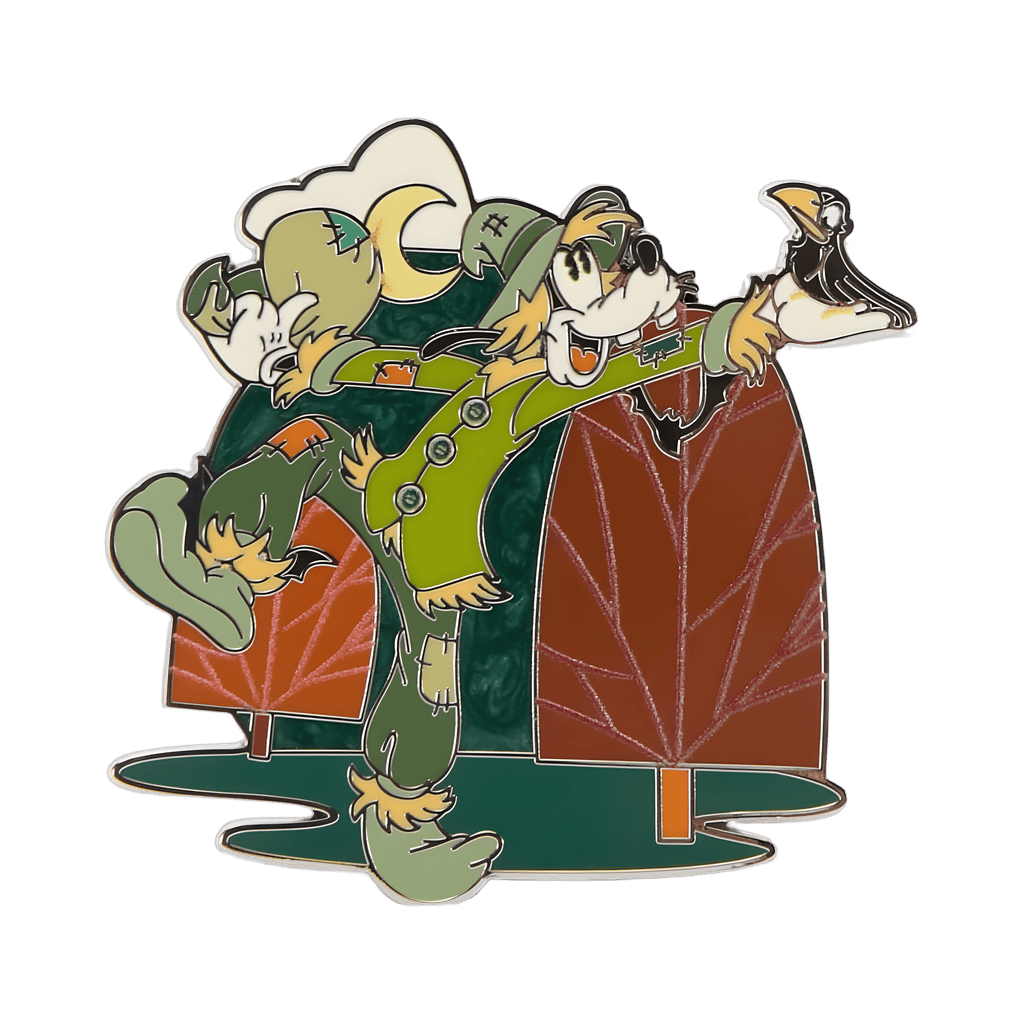 Scarecrow Goofy with Bird Disney pin