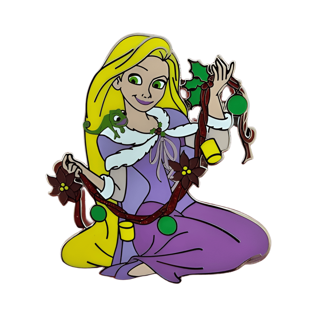 Rapunzel Tinsel Tangled Disney pin
