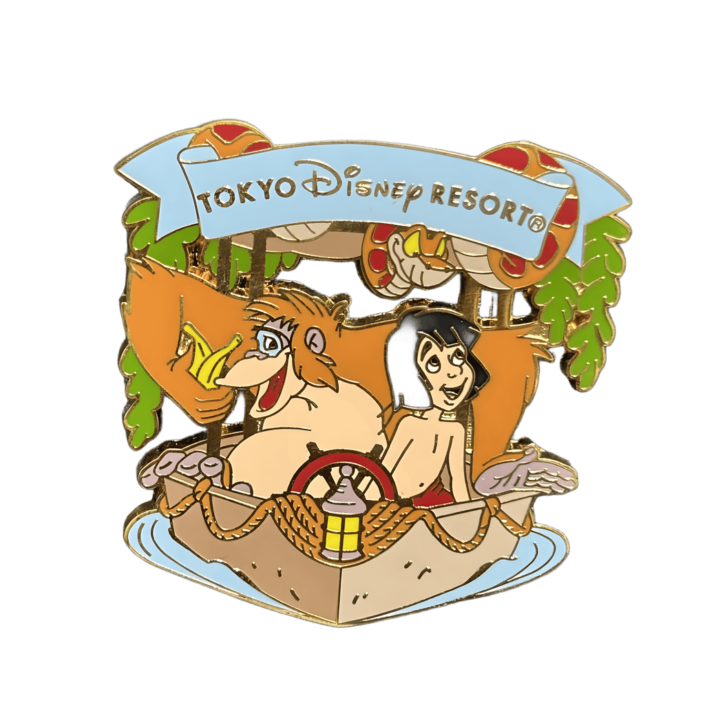 Mowgli & King Louie - Jungle Cruise Disney pin