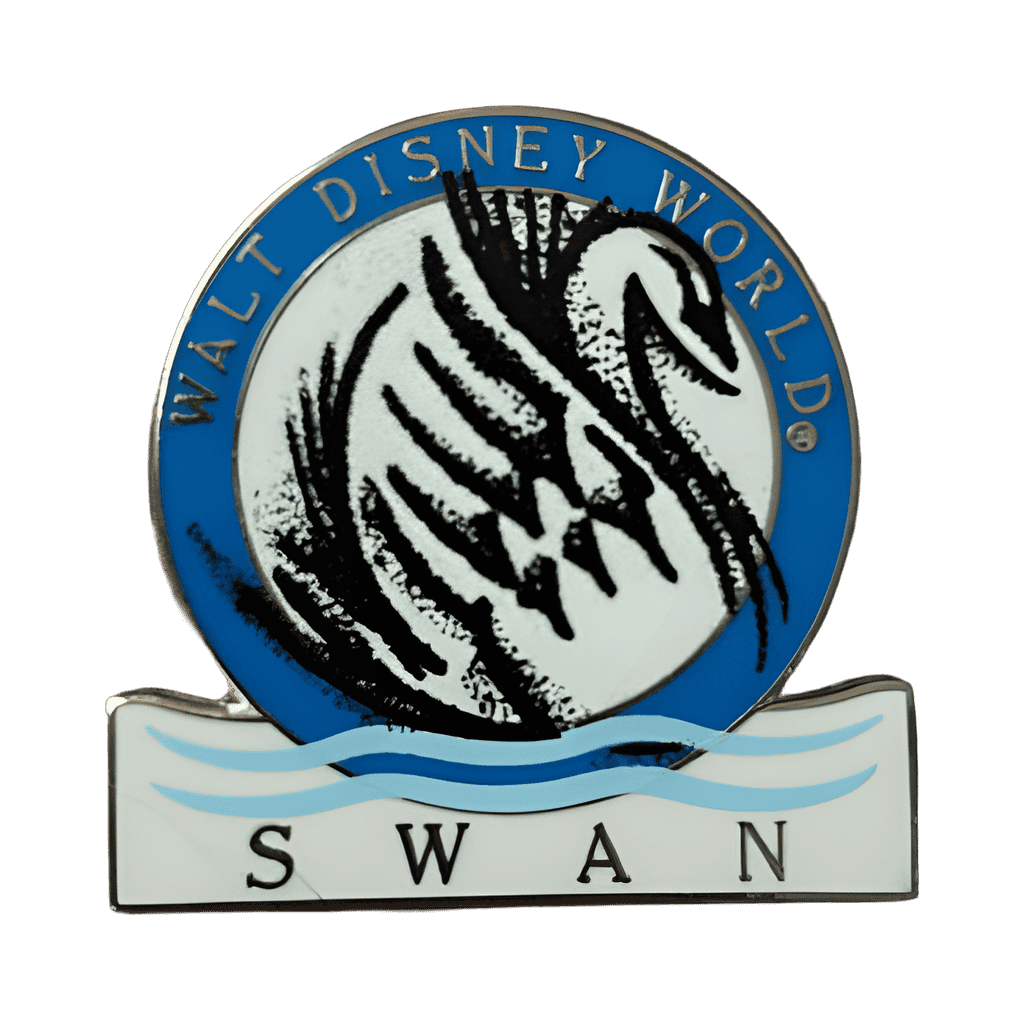 Swan Hotel Resort Logo Disney pin