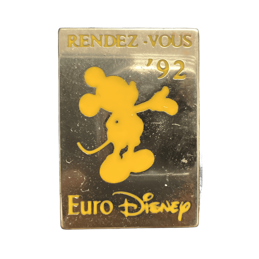 Euro Disneyland - Mickey Mouse (Yellow) Disney pin