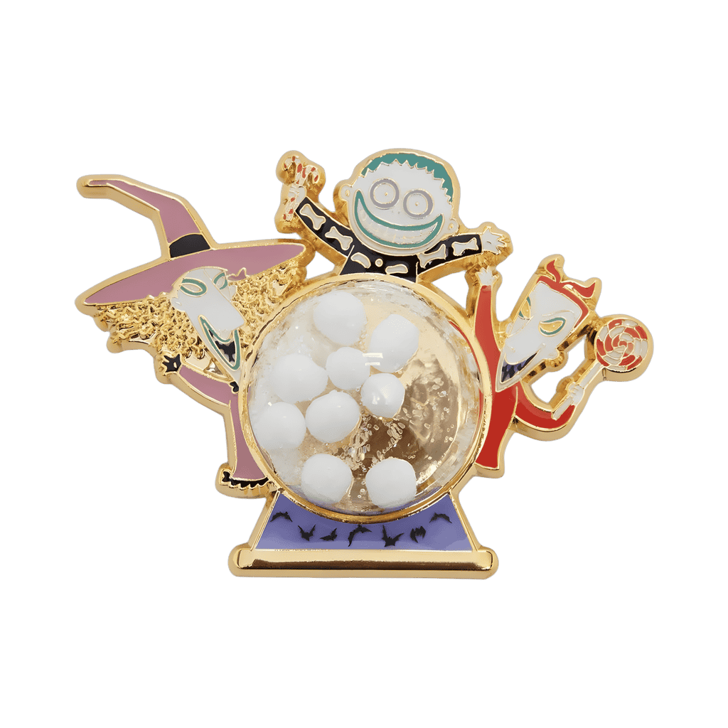 Lock, Shock, & Barrel Snow Globe Disney pin