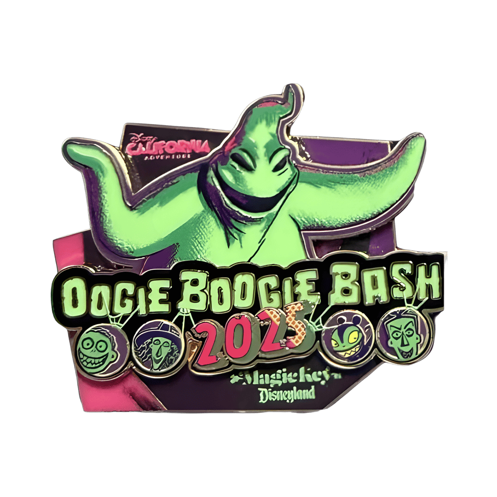 Oogie Boogie Bash Logo 2025 - MagicKey Exclusive Disney pin