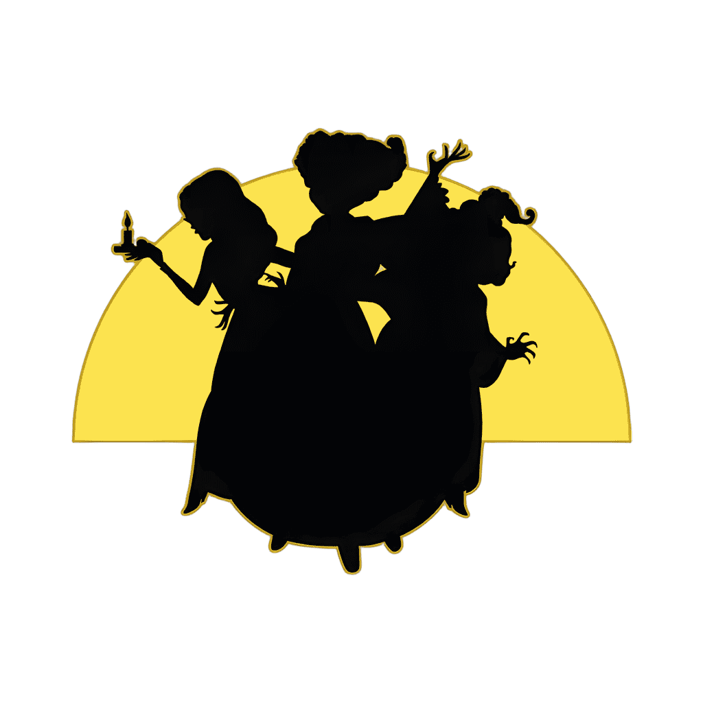 The Sanderson Sisters Silhouette Disney pin