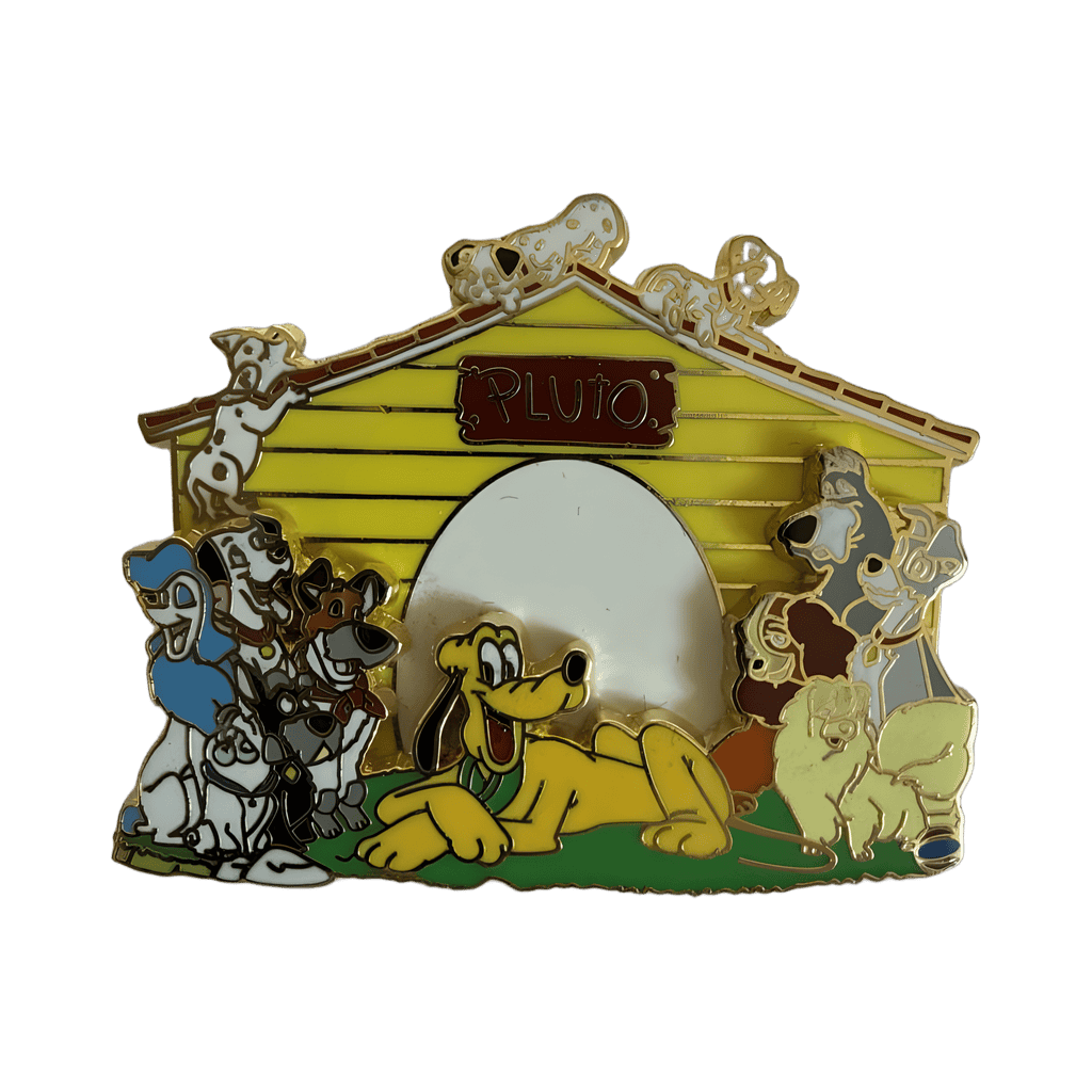Pluto and Friends Dog House Disney pin