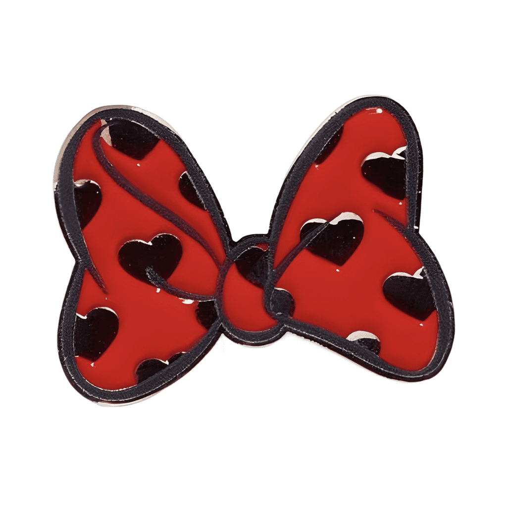 Valentine’s Day Minnie Heart Bow Disney pin