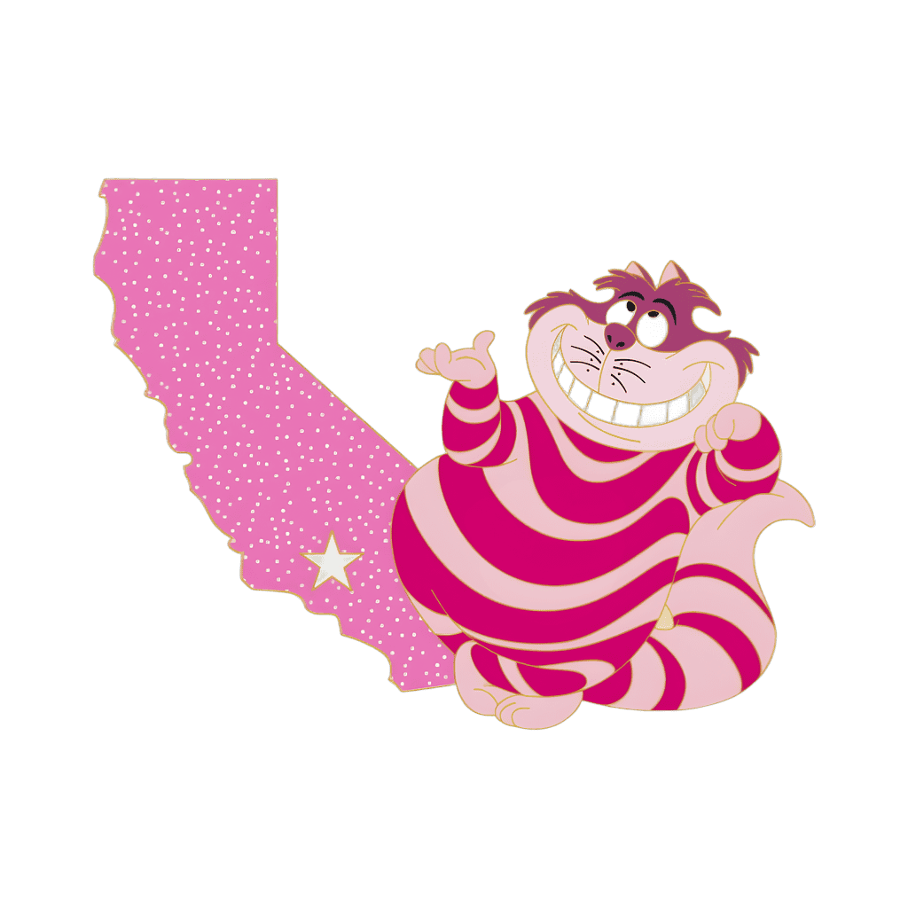 Cheshire Cat Disney pin