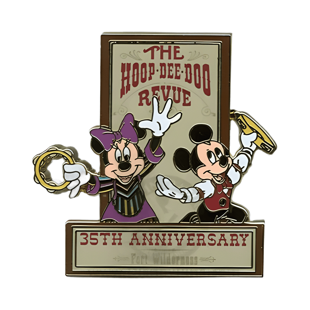 Hoop-Dee-Doo Show 35th Anniversary Disney pin