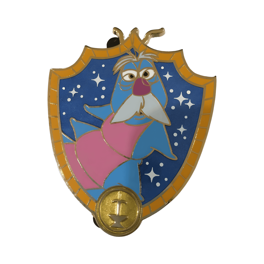 Caterpillar Merlin Disney pin