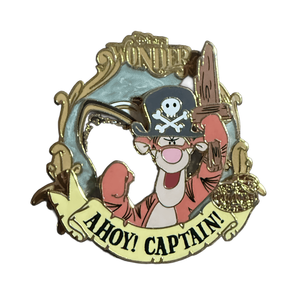 Tigger - Ahoy Captain Disney pin