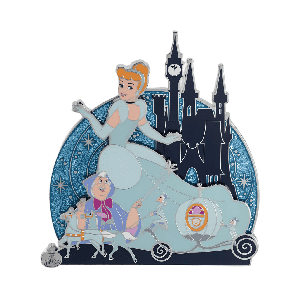 Cinderella 75th Anniversary Jumbo Disney pin