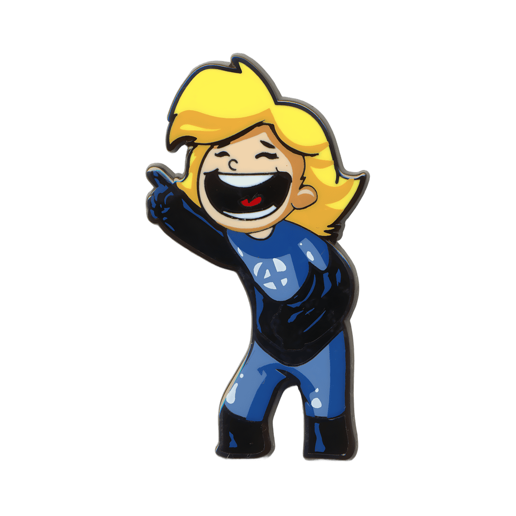 Invisible Woman Disney pin